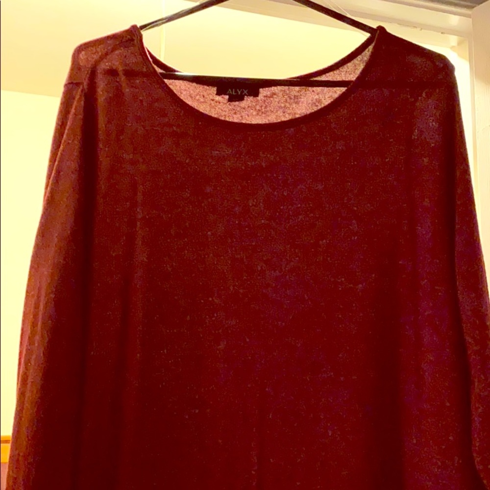 Maroon sweater